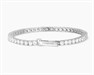 Bracciale tennis in zirconi bianchi