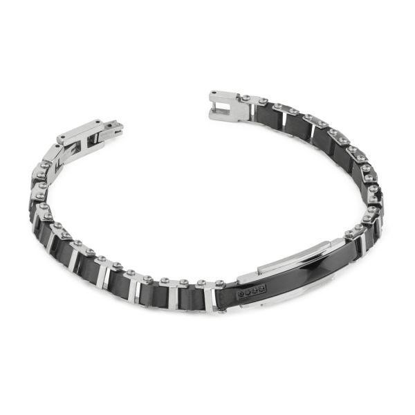 Bracciale con fasce interne a ventaglio