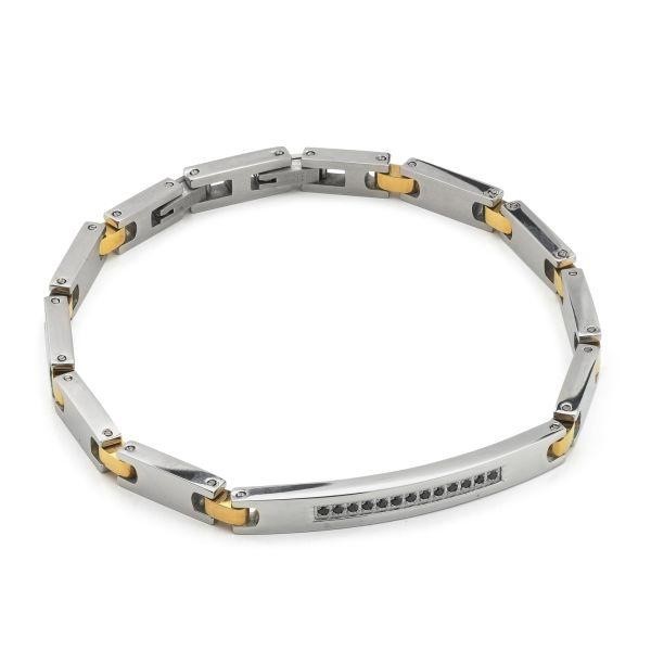 Bracciale a maglia rettangolare