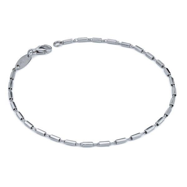 Bracciale in argento a cilindrica