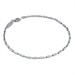 Bracciale in argento a cilindrica