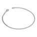 Bracciale in argento in maglia a coda di volpe