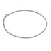 Bracciale in argento in maglia a grani di riso