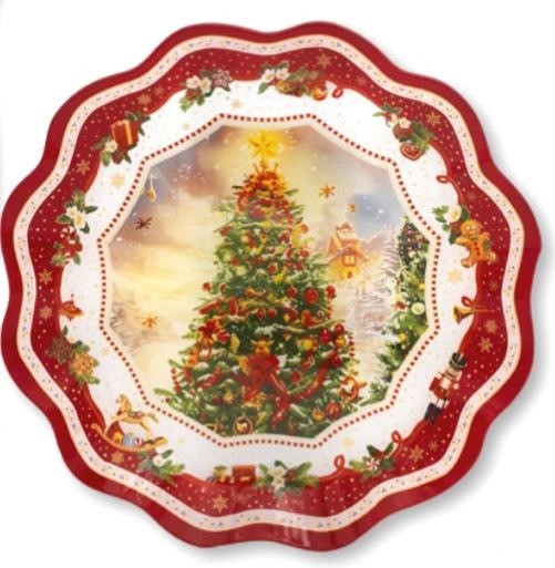 Piatto Tondo ALBERO DI NATALE