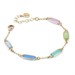 Bracciale con pietre multicolor