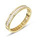 Bracciale rigido a fascia larga con zirconi