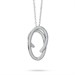 Collana con pendente grande ovale