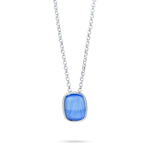 Collana girocollo con ciondolo cabochon