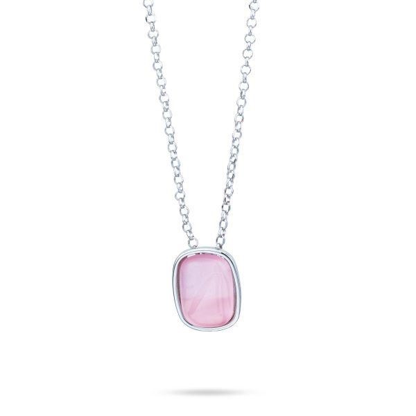 Collana girocollo con ciondolo cabochon