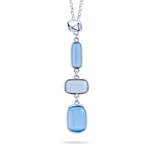 Collana con pendente di pietre multiforme