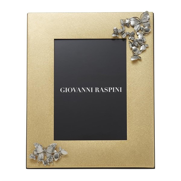 Cornice Dorata Farfalle 12x17 B0714