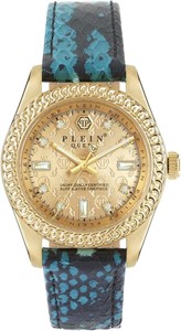 Orologio Philipp Plein - Queen Cinturino in Pelle Blue
