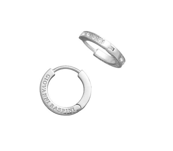 Orecchini Huggie Crystal