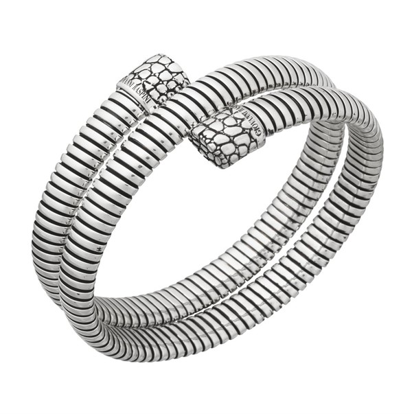 Bracciale Tubogas Croco Doppio