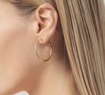 Orecchini Axis Dorati