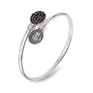 Bracciale rigido con Moneta