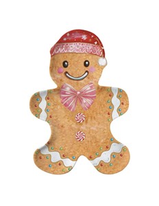 Piattino Natalizio 17 X 25 CM - SWEET CHRISTMAS