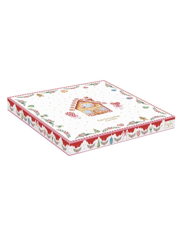 Piattino Natalizio 17 X 25 CM - SWEET CHRISTMAS