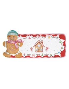 Piattino Natalizio 36 X 16 CM - SWEET CHRISTMAS
