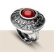 Anello RIG ZVA Giada Agata Rosso Passione