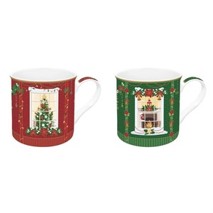 Set 2 Mug da 300 ml FESTIVE AVENUE