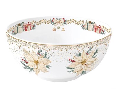 Ciotola in Porcellana Piccola Ø 12 cm - WHITE ELEGANCE