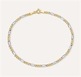 Bracciale Catena L'homme Or Oro Bicolore