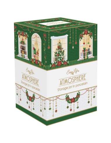 Barattolo con Coperchio Ø 11.5 X H18 CM - FESTIVE AVENUE