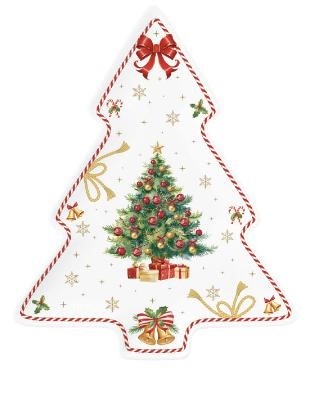 Piattino Natalizio a Forma di Abete - CHRISTMAS TALE