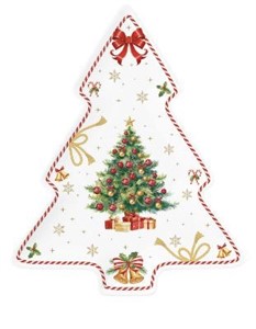 Piattino Natalizio a Forma di Abete - CHRISTMAS TALE