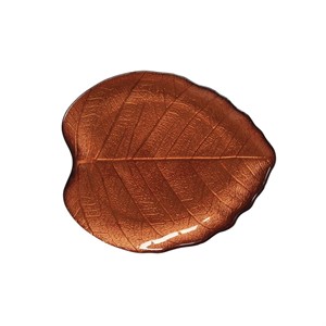 Piattino Natalizio a Forma di Foglia - FOREST DREAM GREEN