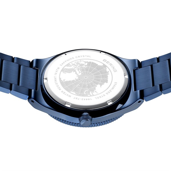 Solar | blu brilliante/spazzolato