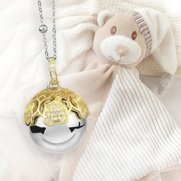 Cofanetto Angelomio Dudù collana con ciondolo sonoro