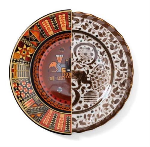 Piatto in Porcellana Hybrid-Mitla