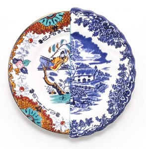 Piatto in Porcellana Hybrid Valdrada