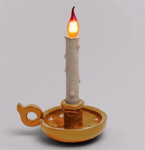 Lampada Bugia Lamp Gold