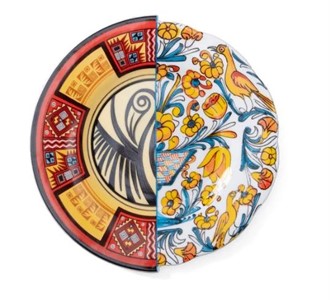 Piatto da Dolce Hybrid 09122