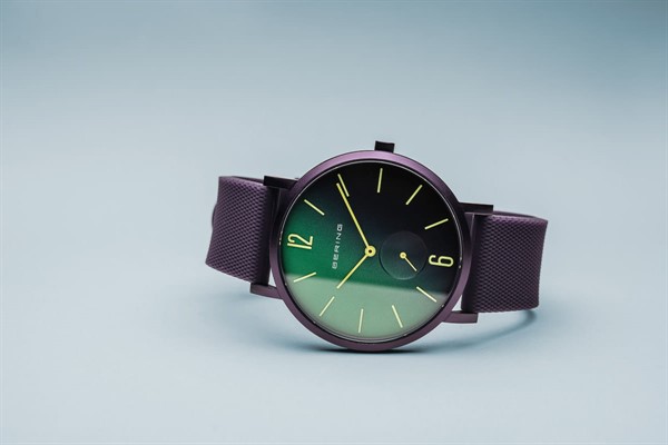 Classic Alluminio e Silicone Viola 40mm