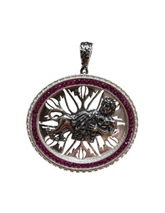 Pendente con Cubik Zirconia Sfacc - Leone