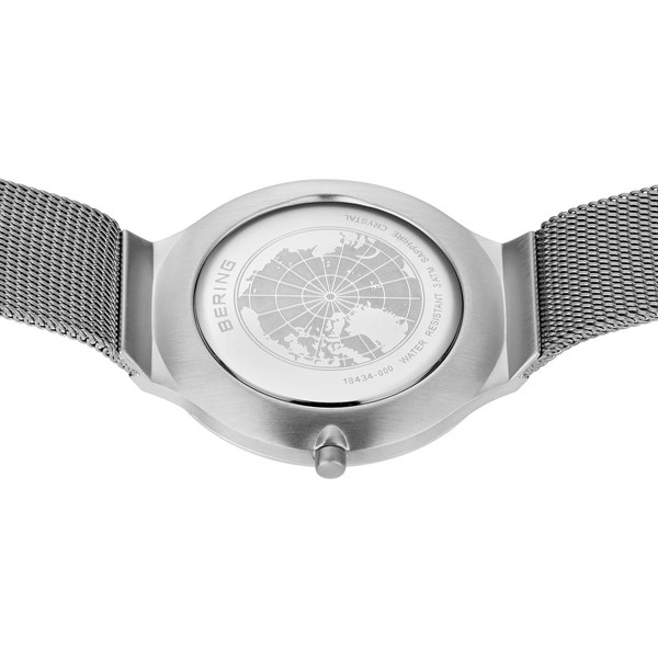 Ultra Slim argento con fondo in Madreperla