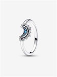 Anello Luna Pietre Blu