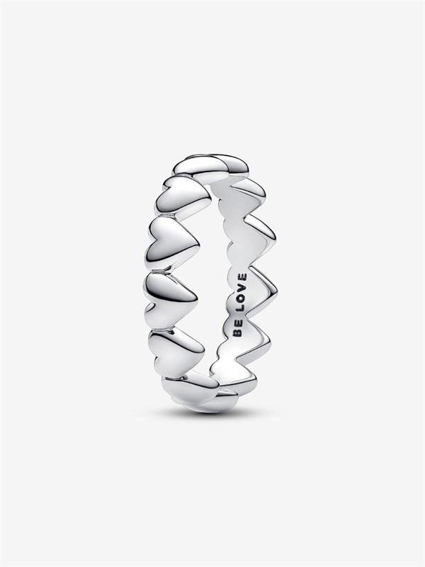 Anello Fascia a Cuori Be Love