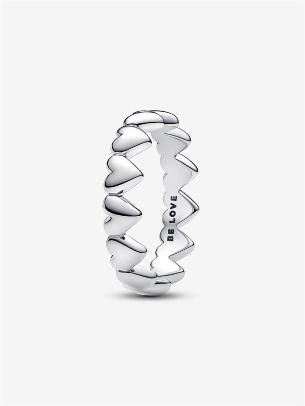 Anello Fascia a Cuori Be Love