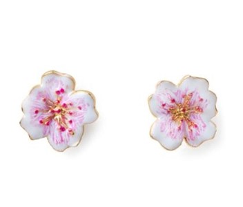 Orecchini Mini Fiore di Pesco