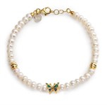 Bracciale Perle Mini Farfalla