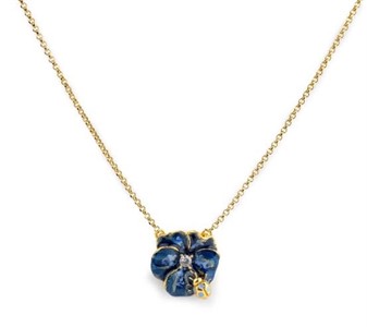 Collana Violetta e Coccinella