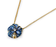 Collana Violetta e Coccinella