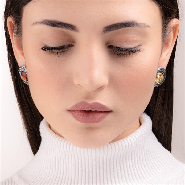 Orecchini a lobo Mesi Reverse Gennaio-Inverno