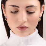 Orecchini a lobo Mesi Reverse Gennaio-Inverno