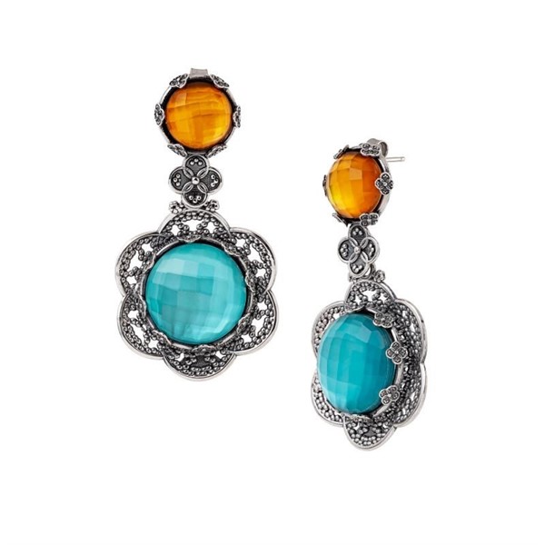 Orecchini Ninfea Aperta